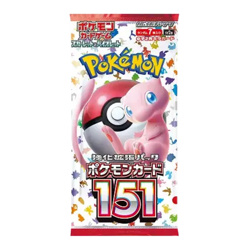 Pokémon 151 Booster Pack - Japans